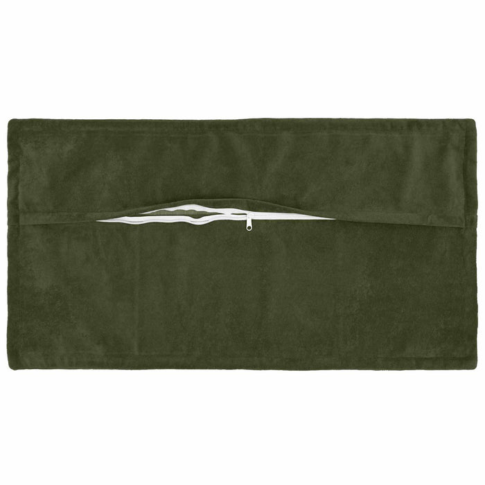 Pernă cu pernă HOUTEN 6 buc. Verde Fleece din microfibra - WALTI WALTI