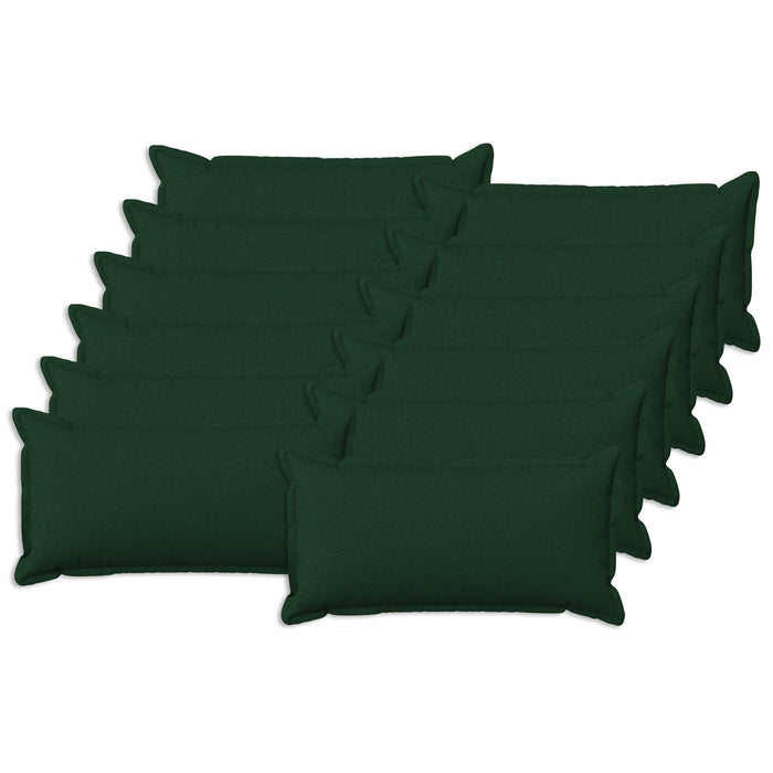 Pernă cu pernă HOUTEN 12 buc. Verde închis in sintetic - WALTI WALTI