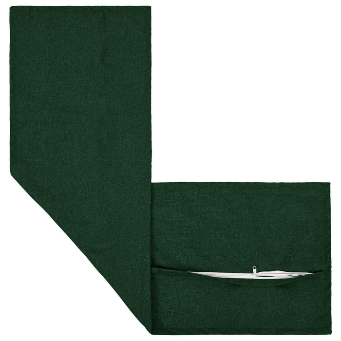 Pernă cu pernă HOUTEN 2 buc. Verde închis in sintetic WALTI