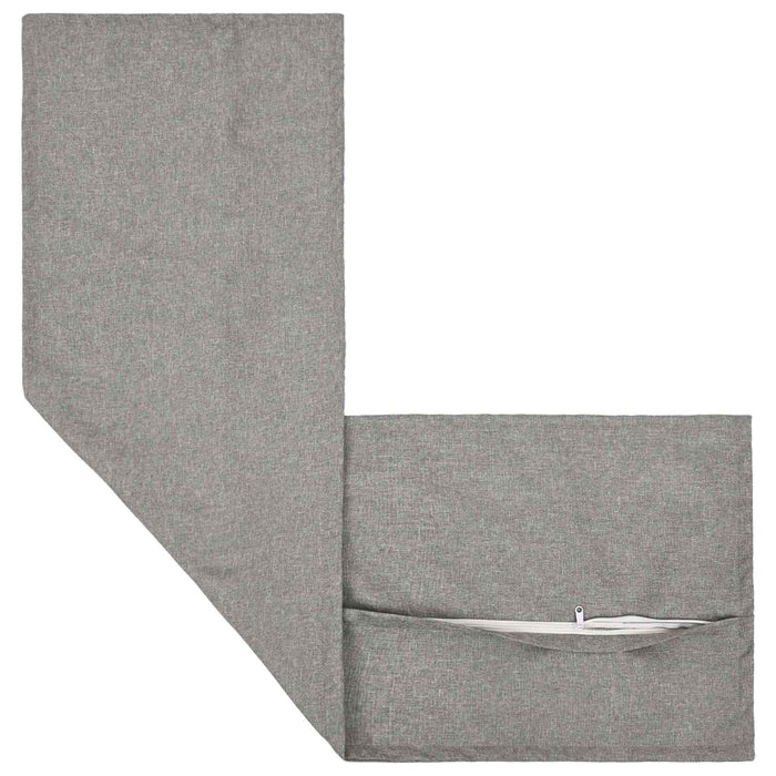 Pernă cu pernă HOUTEN Gri nori 40 x 145 cm in sintetic WALTI