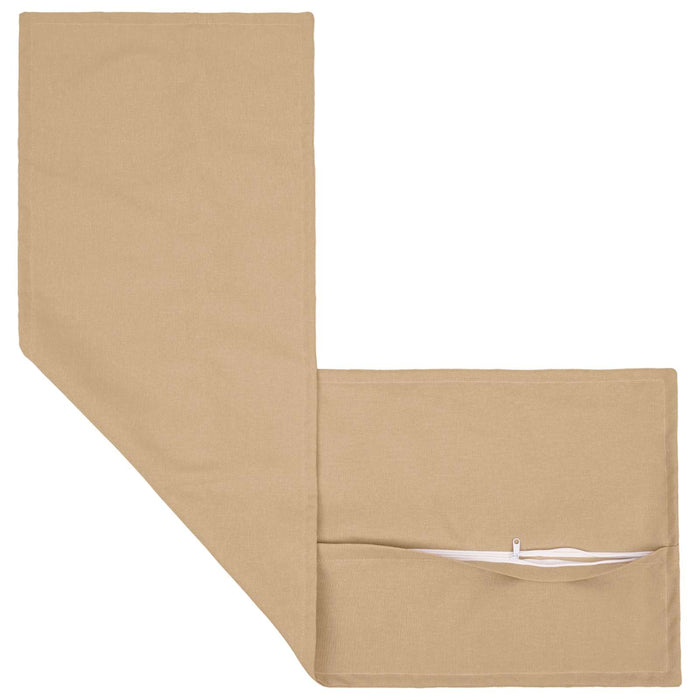Pernă cu pernă HOUTEN Crem 40 x 145 cm in sintetic WALTI