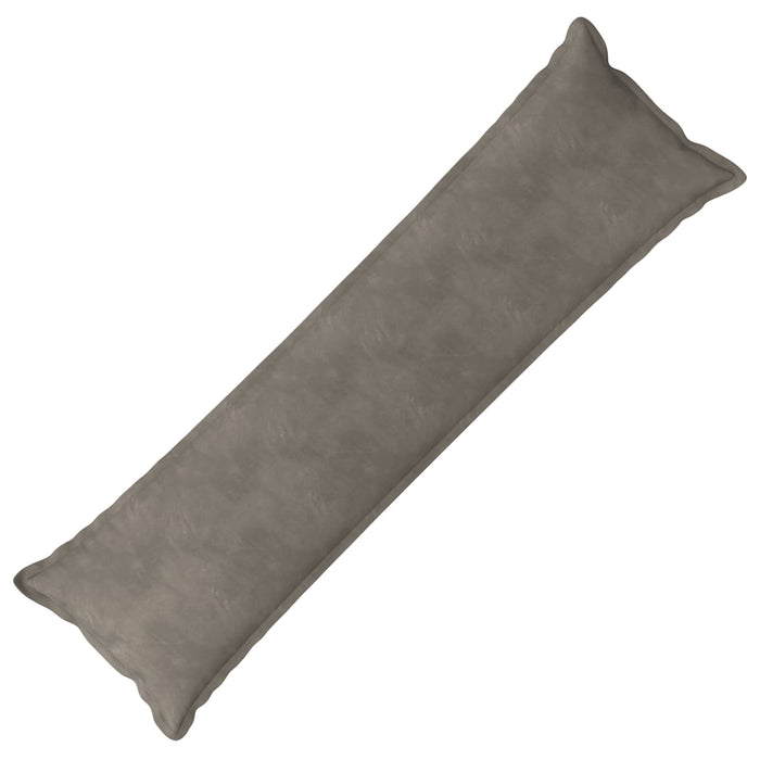 Pernă cu pernă HOUTEN Gri deschis 40 x 145 cm Catifea WALTI