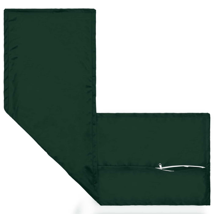 Pernă cu pernă HOUTEN Verde închis 40 x 145 cm Catifea WALTI