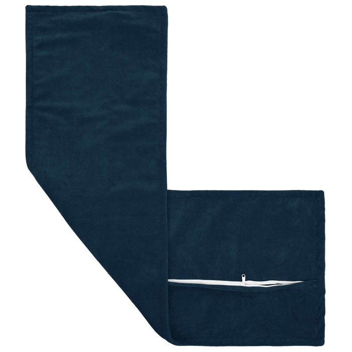 Pernă HOUTEN albastru 40 x 145 cm Fleece din microfibra WALTI