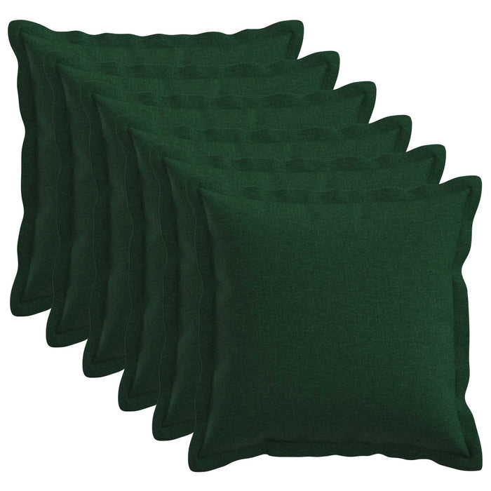 Pernă cu pernă HOUTEN 6 buc. Verde închis in sintetic WALTI