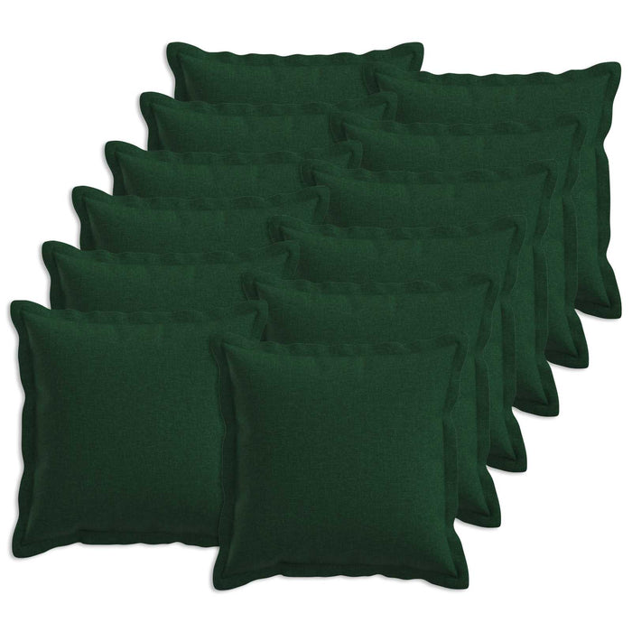 Pernă cu pernă HOUTEN 12 buc. Verde închis in sintetic WALTI