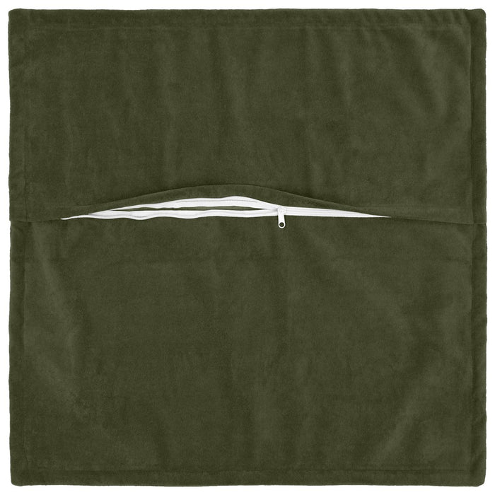 Pernă cu pernă HOUTEN 12 buc. Verde Fleece din microfibra - WALTI WALTI