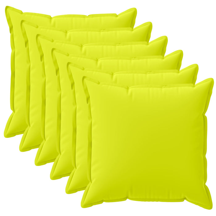 Pernă cu pernă HOUTEN 6 buc. Verde strălucitor. Poliester WALTI