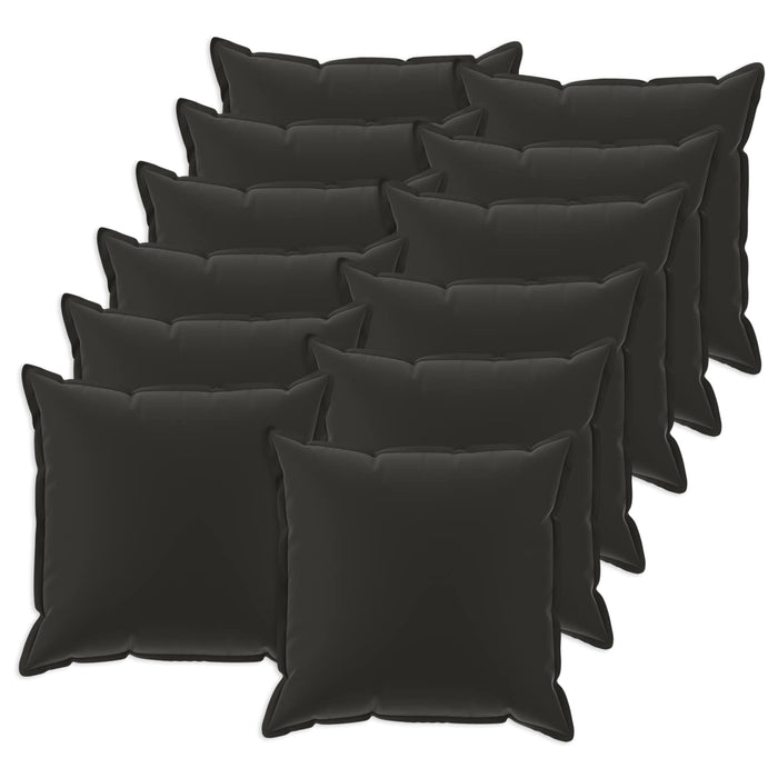 Pernă cu pernă HOUTEN 12 buc. Negru Poliester WALTI