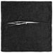 Pernă 2 buc. HOUTEN Antracit 50 x 50 cm Țesătură Chenille - WALTI WALTI