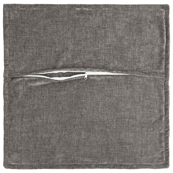 Pernă 6 buc. HOUTEN Gri închis 50 x 50 cm Țesătură Chenille - WALTI WALTI