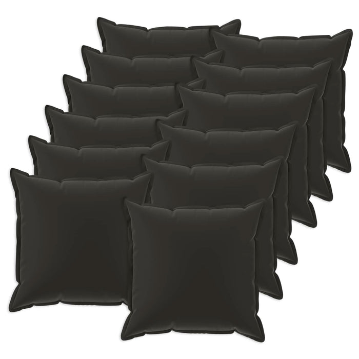 Pernă cu pernă HOUTEN 12 buc. Negru Poliester WALTI