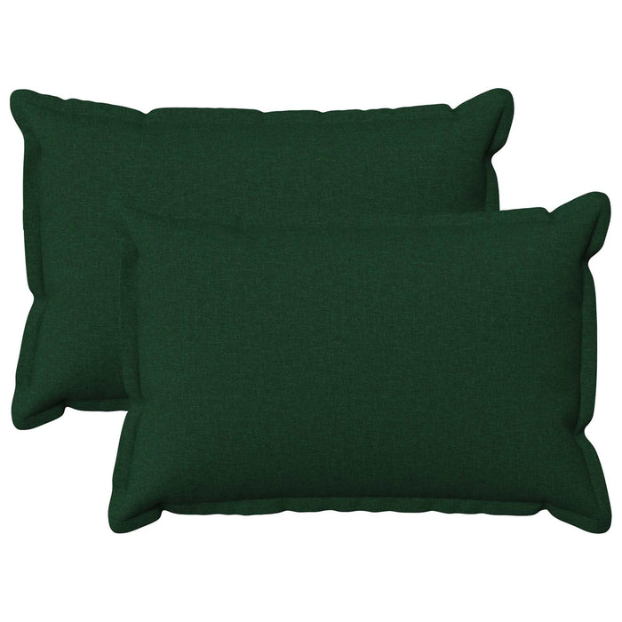 Pernă cu pernă HOUTEN 2 buc. Verde închis in sintetic WALTI