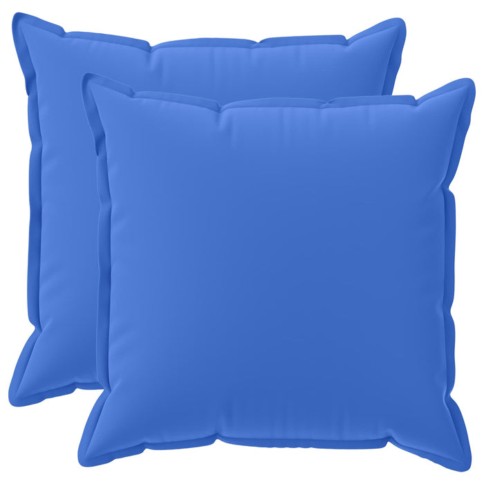 Pernă 2 buc. HOUTEN Albastru regal 55 x 55 cm Poliester WALTI