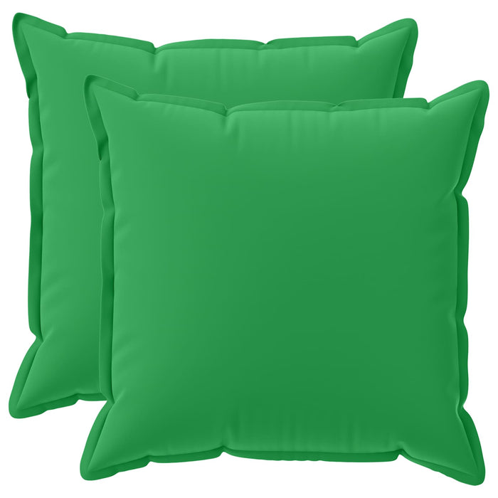 Pernă 2 buc. HOUTEN Verde 55 x 55 cm Poliester WALTI