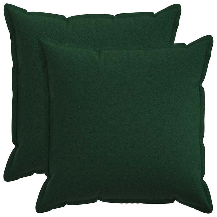 Pernă cu pernă HOUTEN 2 buc. Verde închis in sintetic WALTI