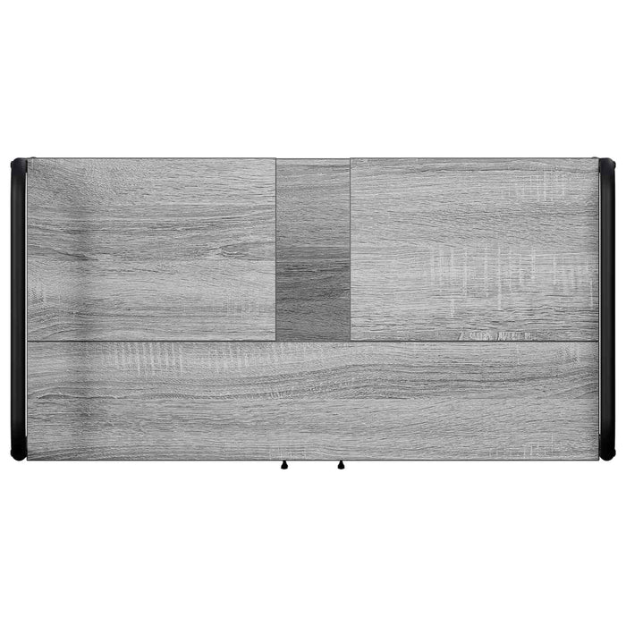 Set dulap baie 2 buc. Sonoma gri 65,5 x 34 x 61 cm WALTI