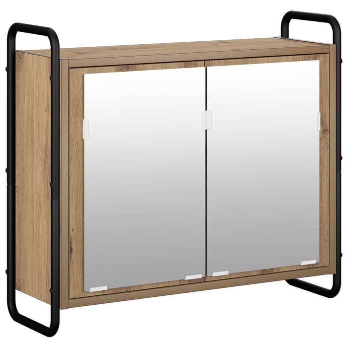 Set dulap baie 3 buc. Stejar Artizanal 40 x 36 x 109,5 cm WALTI