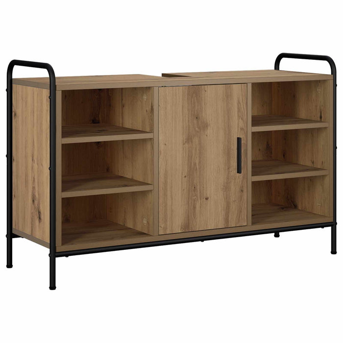 Set dulap baie 3 buc. Stejar Artizanal 40 x 36 x 109,5 cm WALTI