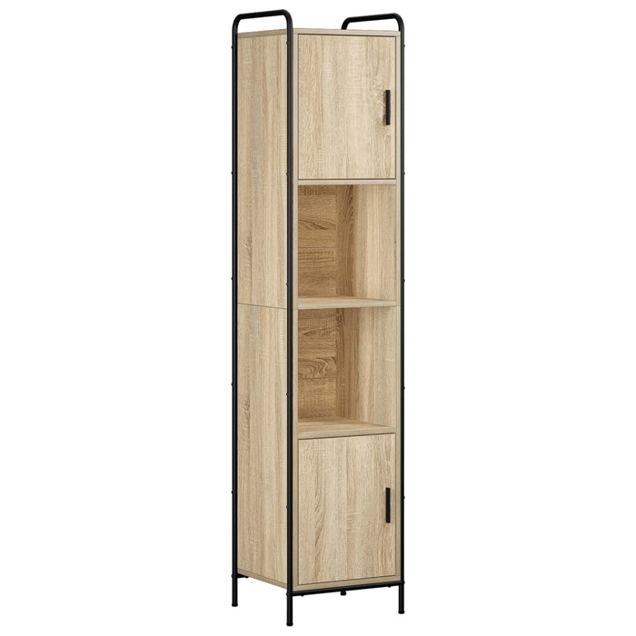 Set dulap baie 3 buc. Stejar Sonoma 40 x 36 x 181 cm WALTI