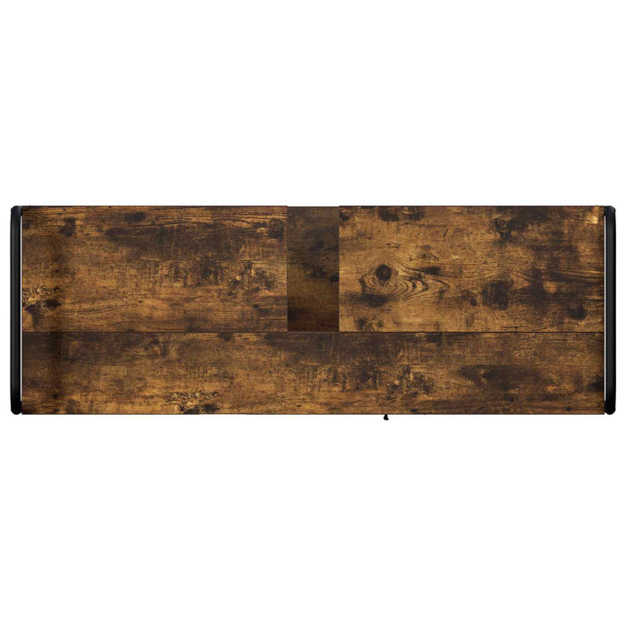 Set dulap baie 3 buc. Stejar fumuriu 40 x 36 x 200,5 cm WALTI