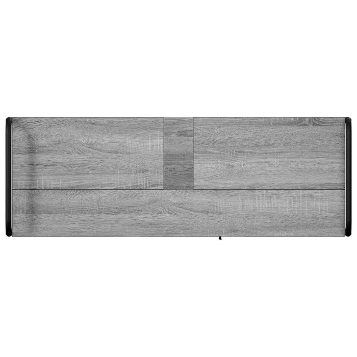 Set dulap baie 3 buc. Sonoma gri 40 x 36 x 200,5 cm WALTI