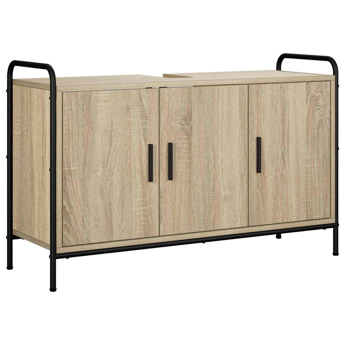 Set dulap baie 4 buc. Stejar Sonoma 40 x 36 x 181 cm WALTI