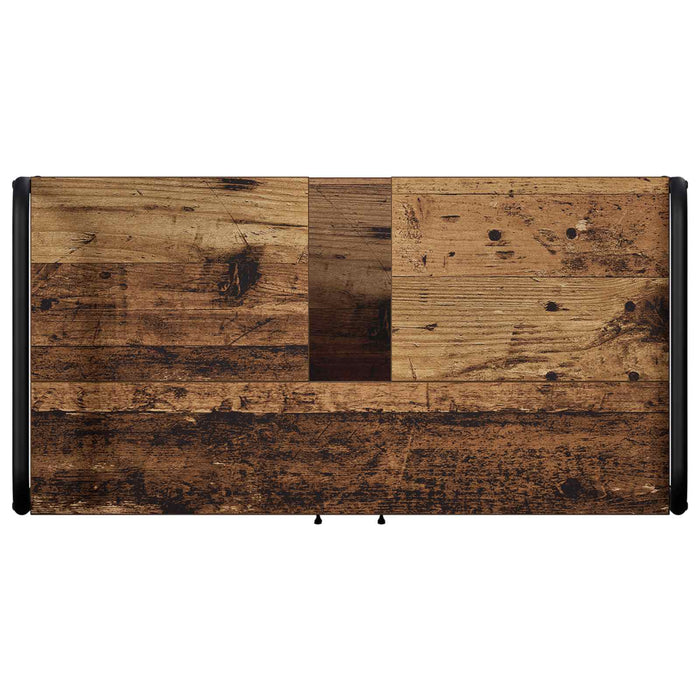 Set dulap baie 4 buc. Lemn vechi 40 x 36 x 200,5 cm WALTI