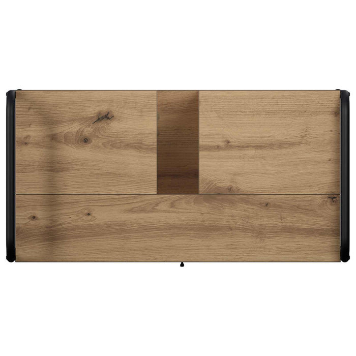 Set dulap baie 4 buc. Stejar Artizanal 40 x 36 x 200,5 cm WALTI