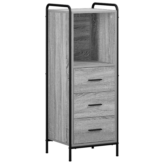Set dulap baie 4 buc. Sonoma gri 40 x 36 x 200,5 cm WALTI