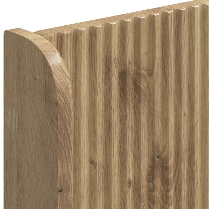 Cadru de pat cu depozitare și tăblie Artisan Oak 120 x 200 cm - WALTI WALTI