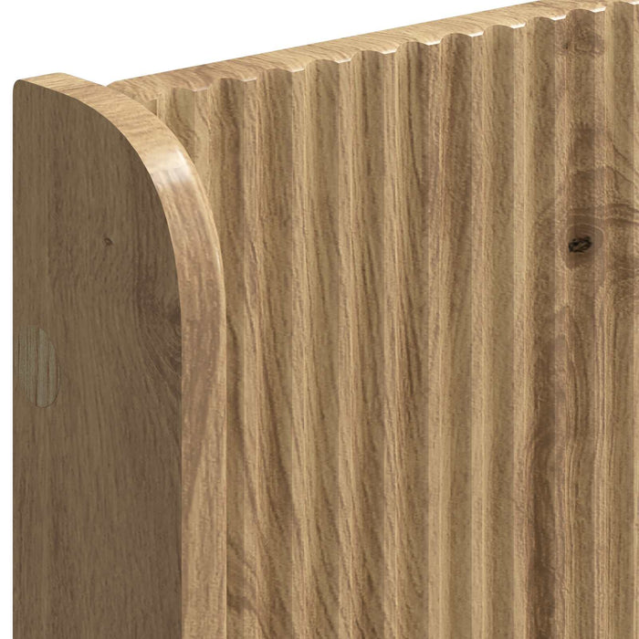 Cadru de pat cu depozitare și tăblie Artisan Oak 90 x 200 cm WALTI