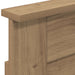 Bed Frame with Storage and Headboard Artisan Oak 180 x 200 cm - WALTI WALTI