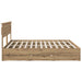 Bed Frame with Storage and Headboard Artisan Oak 180 x 200 cm - WALTI WALTI