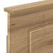 Bed Frame with Storage and Headboard Artisan Oak 180 x 200 cm - WALTI WALTI