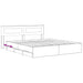 Bed Frame with Storage and Headboard Artisan Oak 180 x 200 cm - WALTI WALTI
