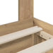 Bed Frame with Storage and Headboard Artisan Oak 180 x 200 cm - WALTI WALTI