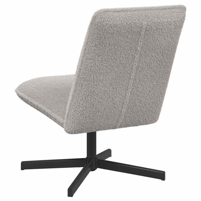Scaun pivotant Gri deschis Bouclé - WALTI WALTI