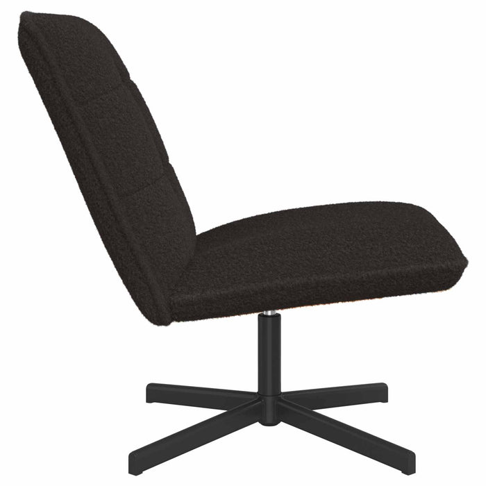 Scaun pivotant Negru Bouclé - WALTI WALTI