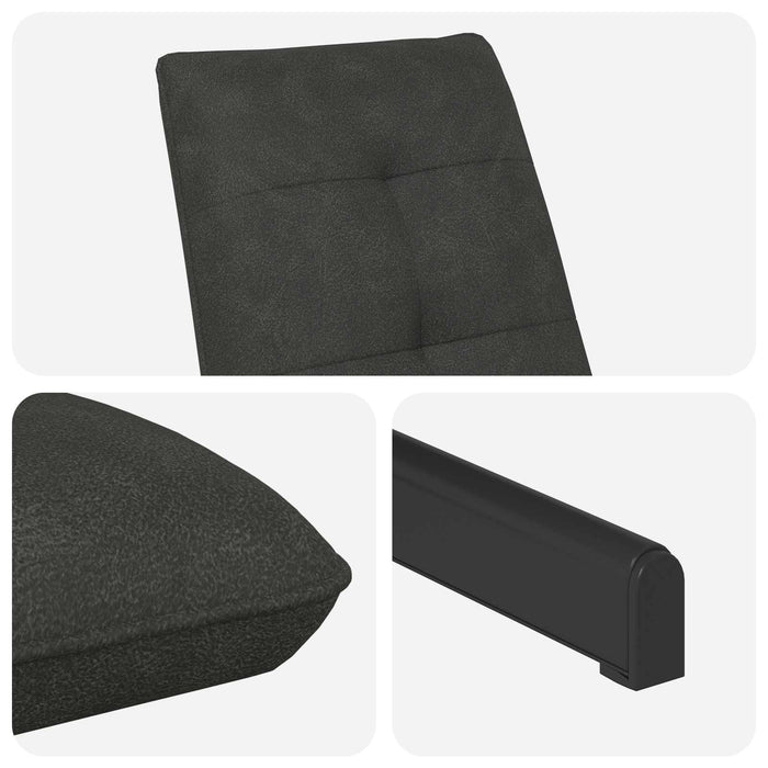 Scaun pivotant Negru Piele artificială - WALTI WALTI