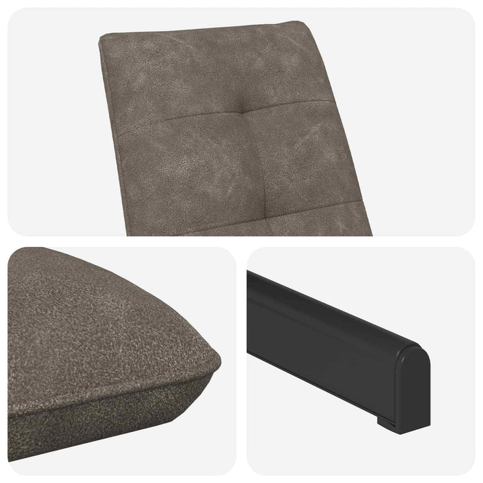 Scaun pivotant Gri Piele artificială - WALTI WALTI