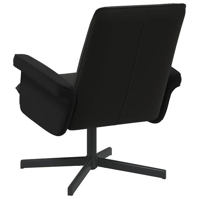 Scaun pivotant Negru Catifea WALTI