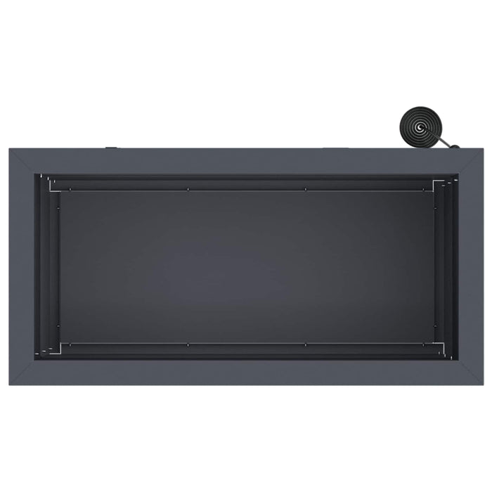 Jardinieră de grădină cu LED 2 buc. Antracit 30 x 60 x 30 cm WALTI