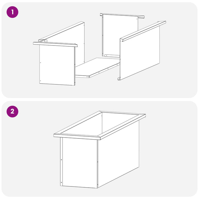 Jardinieră de grădină cu LED Negru 30 x 80 x 30 cm Oțel WALTI