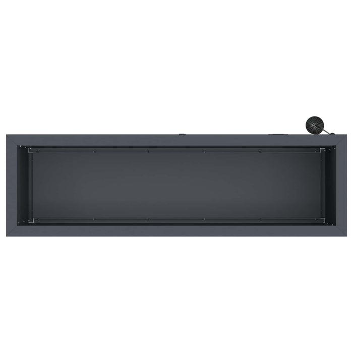 Jardinieră de grădină cu LED 2 buc. Antracit 30 x 100 x 30 cm WALTI