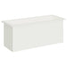 Jardinieră de grădină cu LED Alb 40 x 100 x 40 cm Oțel - WALTI WALTI