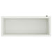 Jardinieră de grădină cu LED Alb 40 x 100 x 40 cm Oțel - WALTI WALTI