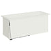 Jardinieră de grădină cu LED 2 buc. Alb 40 x 100 x 40 cm Oțel - WALTI WALTI