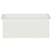 Jardinieră de grădină cu LED 2 buc. Alb 40 x 100 x 40 cm Oțel - WALTI WALTI