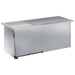 Jardinieră de grădină cu LED Argintiu 40 x 100 x 40 cm - WALTI WALTI